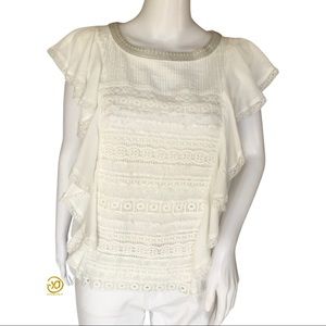 DESIGUAL WOMAN BLOUSE WHITE COLOR SIZE M,L